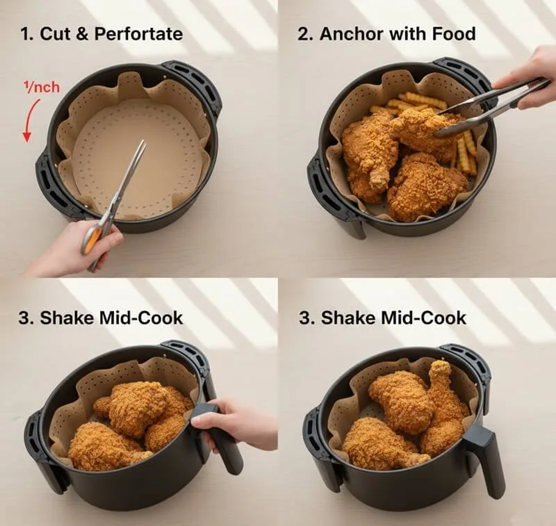 air fryer safe parchment paper 